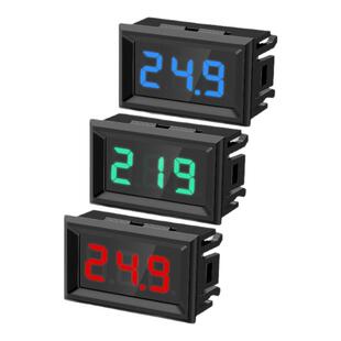 LED数码管两线电压表DC5V-120V直流数显表数字电压表头指示显示器
