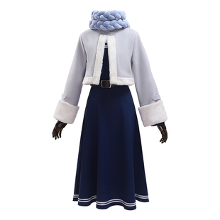 豪漫 葬送的芙莉莲cosplay 菲伦冬装cos服 秋冬连衣裙二件套女装