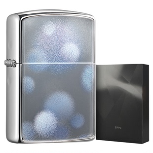 ZIPPO官方旗舰店之宝正品霓光雪曳防风煤油打火机送男友生日礼物