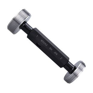 成都成量螺纹塞规通止规检具公制粗细牙规精密圆棒测量工具6H m3