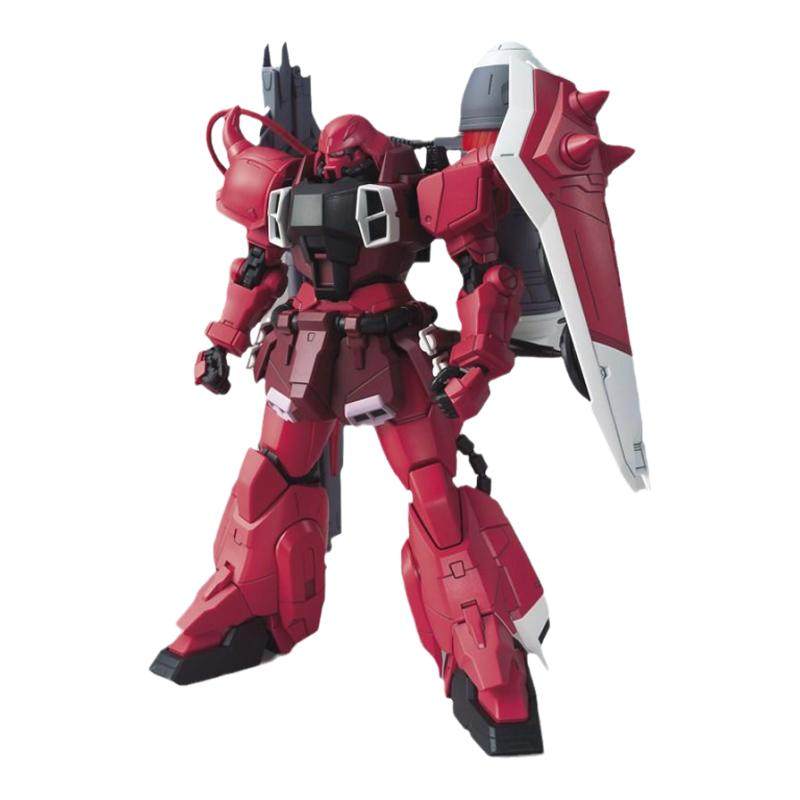 万代正品拼装模型 MG 1/100露娜玛利亚专用炮击型红扎古勇士渣古_虎窝淘