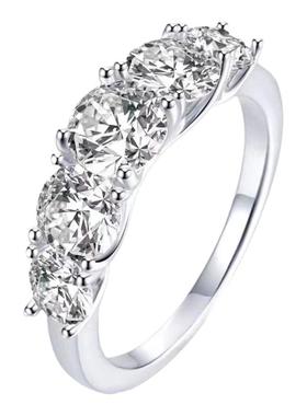 pringxy女其他简约火彩戒指