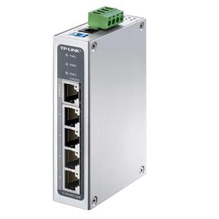 顺丰发货】普联TP-LINK 5口8口千兆百兆工业级交换机 导轨式POE供电12V24V非网管以太网五八光口路由分线器