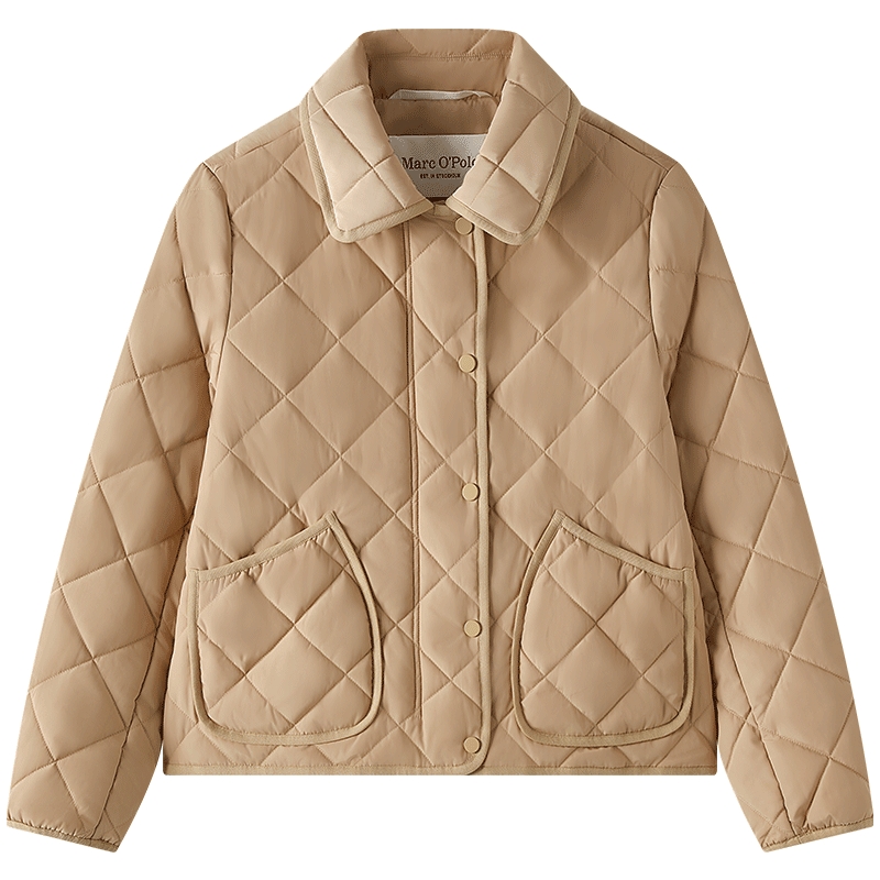 [巴恩风穿搭]Marc O'Polo冬新款环保面料复古巨好看棉服外套女