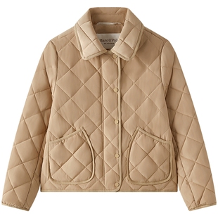 [巴恩风穿搭]Marc O'Polo冬新款环保面料复古巨好看棉服外套女