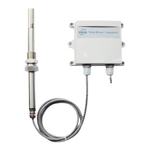 工业分体式温湿度变送器传感器防尘4-20MA0-10VRS485 管道式