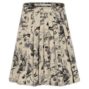 【折】deepmoss海洋舞会提花短外套百褶半身裙黑色扭褶镂空紧身衣