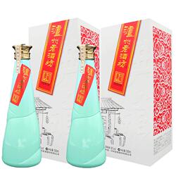 泸州老酒坊典藏酒52度500ml*2瓶送礼品袋