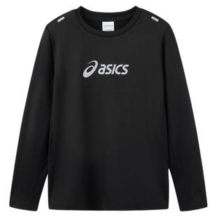 亚瑟士童装长袖针织T恤儿童吸湿速干运动内搭25春季新款男童上衣