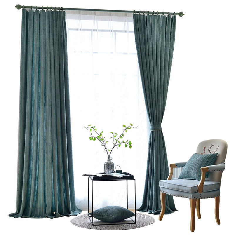 重庆2024年新款窗帘遮光简约现代客厅卧室落地窗上门测量安装定制