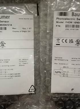 溢价-Baumer堡盟光电传感器 FHDM 16N5004