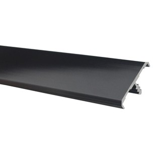 现代简约18板厨衣柜门板E形包边条装护角黑金灰铝合金封边条等边