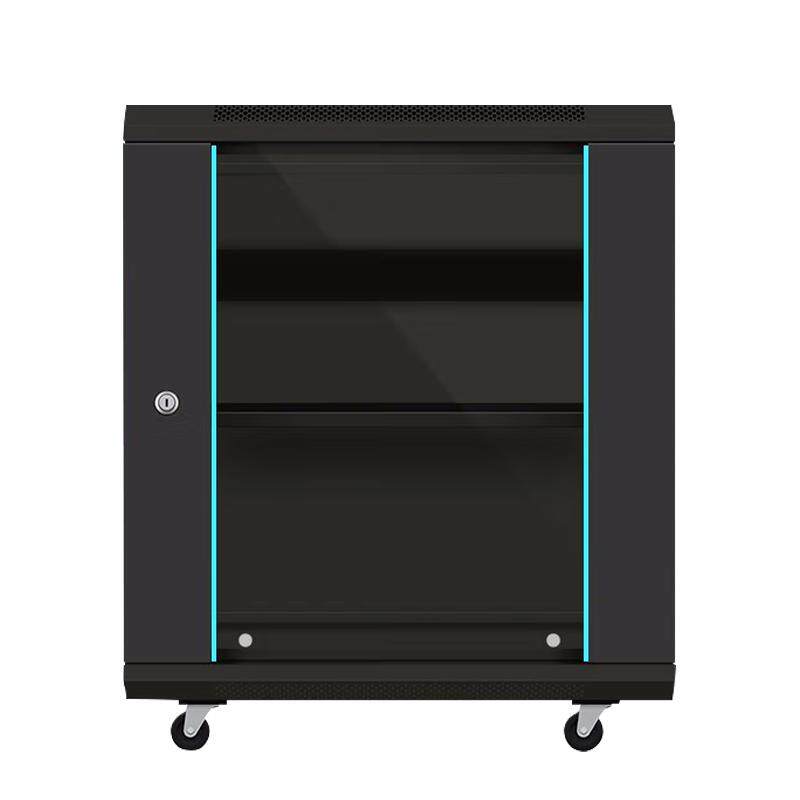三拓1米1.2米2米6u12u网络服务器机柜9u42u22u机房服务器机柜小型加厚弱电箱设备壁挂落地家用挂墙交换机柜
