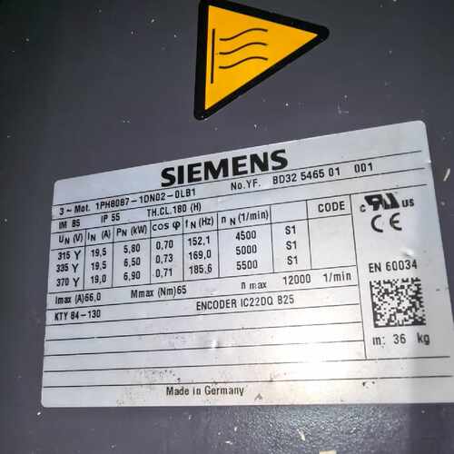 询价-1PH8087-1DN02-0LB1主轴电机，德国-可维修