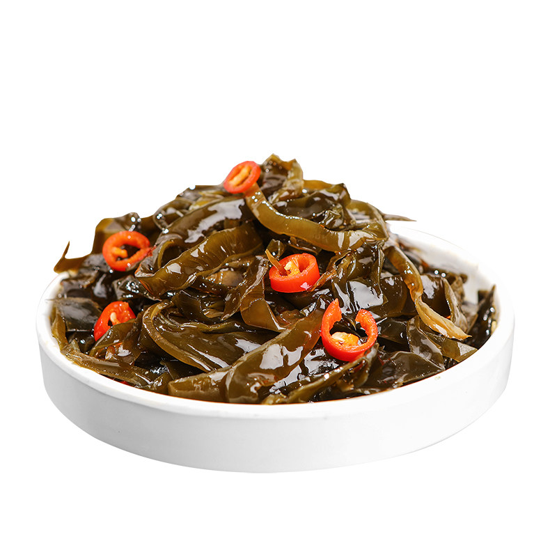 萌老妈香辣海带丝开袋熟食小包装