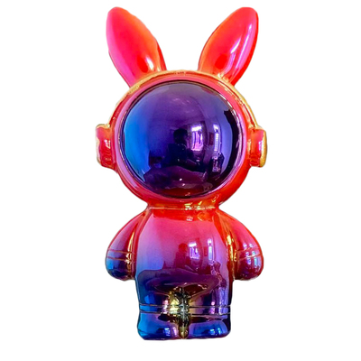 卡通宇航员兔子衣柜橱柜门拉手可爱动物宝宝衣柜简约柜子抽屉把手