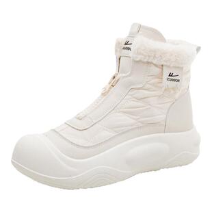 回力女鞋户外雪地靴女2025新款冬季加绒东北雪地棉靴女厚底棉鞋女