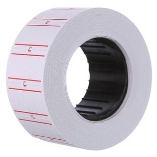 晨光标价纸单排标签纸手持标价机商品打码纸条码价格打价纸超单排打标专用称纸可手写价钱展示纸不干胶标签纸