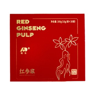 【年货礼盒】吉林敖东红参饮长白山红参原浆浓缩液送长辈礼新年礼