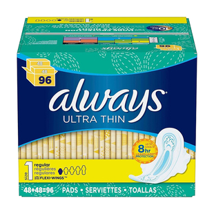 Always护舒宝棉柔卫生巾护垫日用夜用超薄干爽透气亲肤姨妈巾防漏