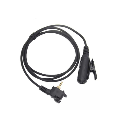 适用摩托罗拉对讲机MTP850/MTH800转换3.5mm耳机音频 650/830转接