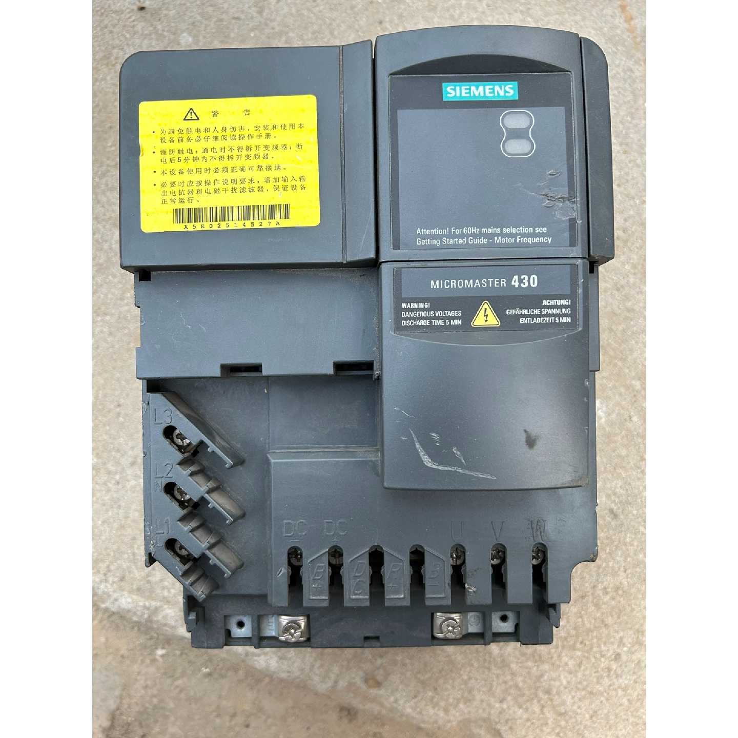 议价西门子变频器  6SE6430-2UD31-1CA0  一台