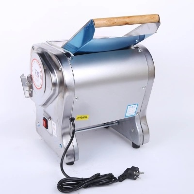 华鸥RSS-240C全不锈钢揉面家用商用电动压面机饺子皮馄饨皮面条机