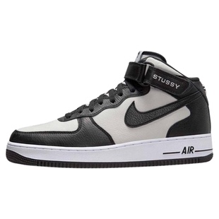 耐克Air Force 1 X Stussy男子新款魔术贴运动休闲板鞋DJ7840-002