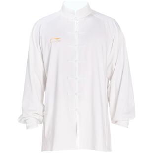 李宁太极服女款新款秋冬太极拳练功服女士八段锦加厚表演服冬季男