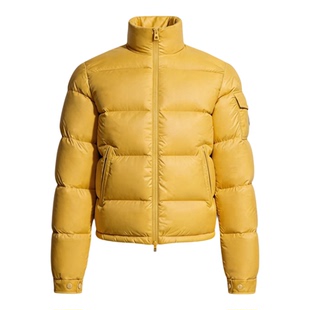 代购蒙口Levitha短款立领宽松羽绒服鹅绒男款夹克外套