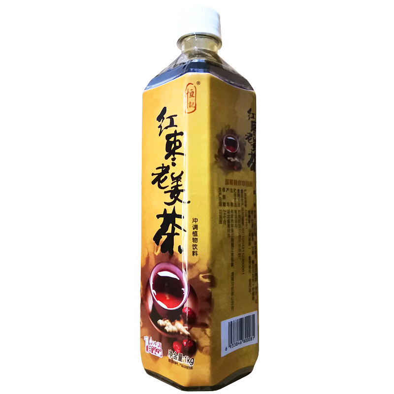 恒记红枣老姜茶浓缩汁10倍冲调