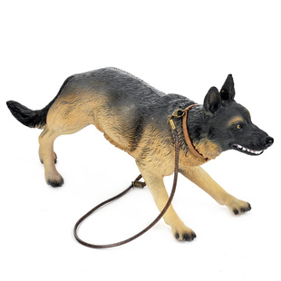 1/6仿真警犬模型兵人大狼狗玩具动物家居摆件装饰德国牧羊犬手办