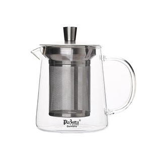 德国plazotta玻璃茶壶茶水分离过滤花茶壶办公室泡茶家用聚会茶壶