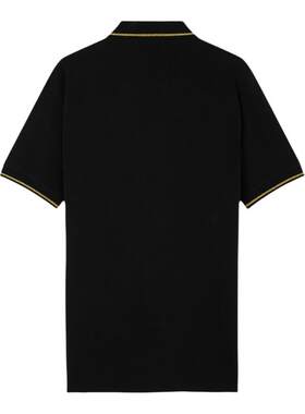 【季末优惠】VERSACE JEANS COUTURE 男士珠地棉Polo衫