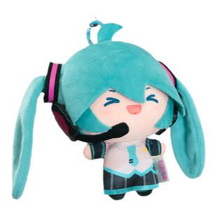 九木杂物社初音未来马尾甩甩毛绒玩偶挂件fufu公仔生日礼物娃娃