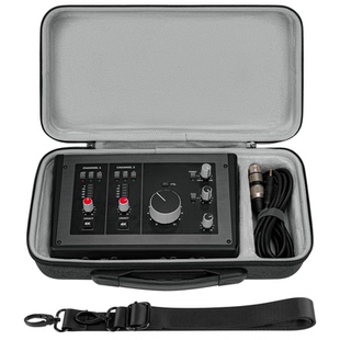 Geekria极客悦耳适用Solid State Logic SSL2+MKII声卡收纳包硬包