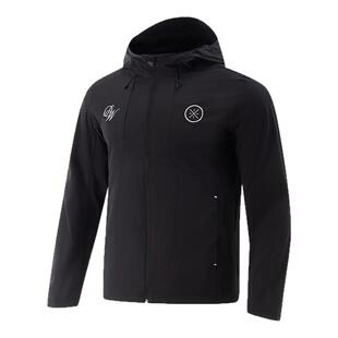 李宁风衣男子2025夏季新款韦德系列防晒开衫连帽运动风衣AFDV125