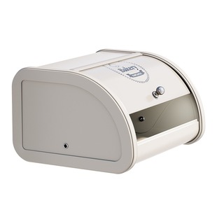 桌面口罩收纳盒大容量密封防尘带盖家用玄关置物架放钥匙入户门口