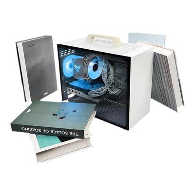 小喆C2电脑i3 12100F/12400F/RX6500XT迷你手提游戏台式电脑主机