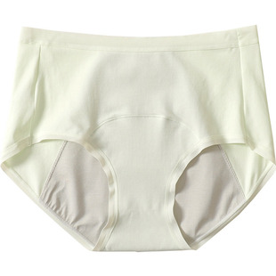 蝶安芬女士内裤女中腰平角生理月经大姨妈防渗漏柔软透气提臀裤头