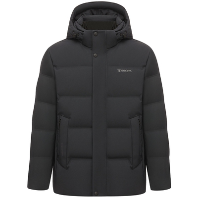 休闲短款羽绒服坦博尔连帽