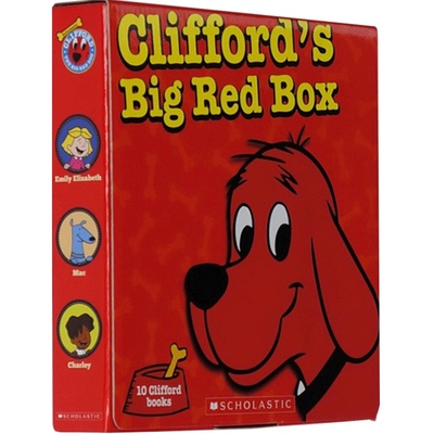 英文原版绘本大红狗克里弗Clifford's the Big Red dog自然拼读Phonic Fun美国小学阅读书单  情感启蒙桥梁趣味友情 4-6-9岁