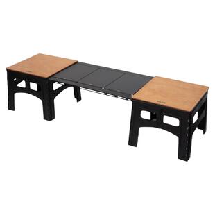 多功能IGT露营桌轻量化3单元大桌可折叠便携式战术野营桌全套装备