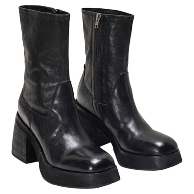 “知”系列恨天高原创高跟短靴