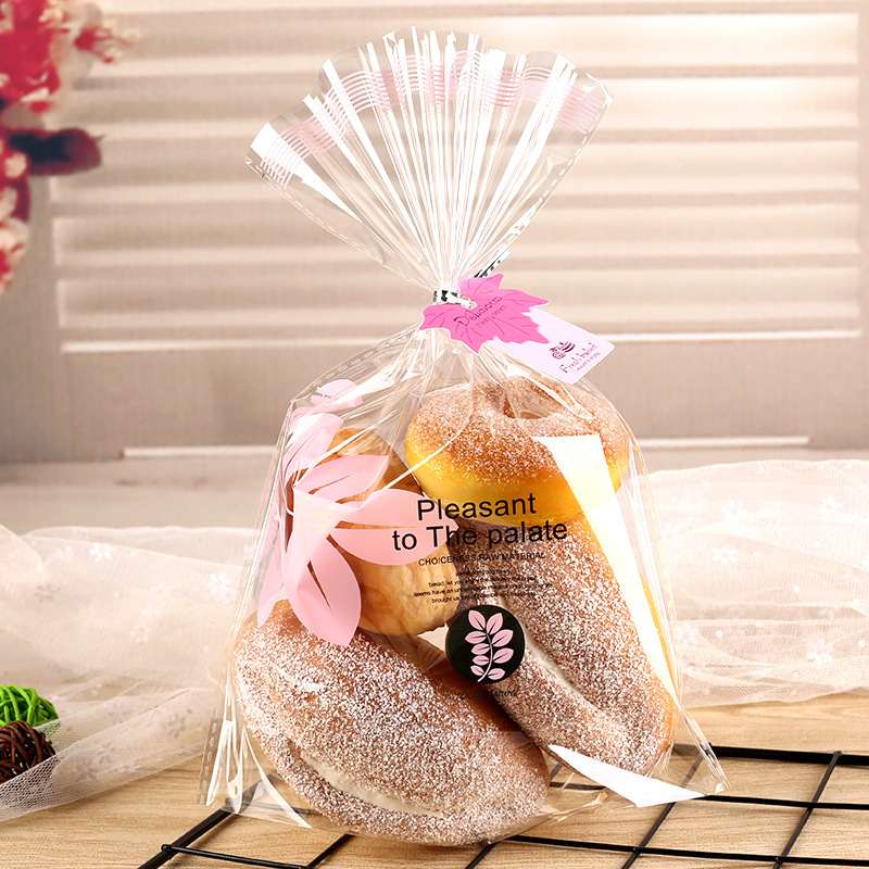 批发扎口透明袋烘焙袋面包450克食品切片包装袋包装袋吐司