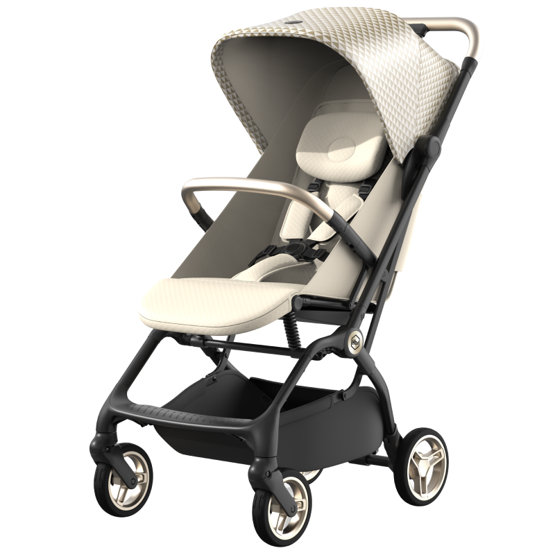 HBR虎贝尔婴儿车推车Mpro自动收车遛娃轻便高景观可坐躺折叠伞车