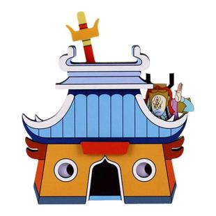 上美影大闹天宫神话七十二变孙悟空冰箱贴磁吸文创小庙二郎神晋祠