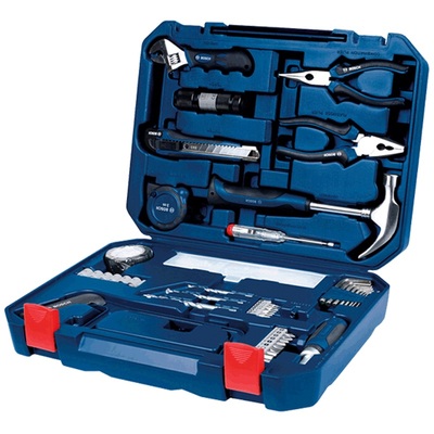 博世手动家用螺丝刀批头锤子套装