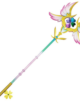 瑶时之祈愿cosplay道具法杖武器