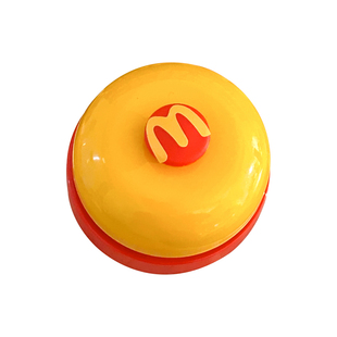 可爱手按铃宠物传唤铃铛游戏玩具抢答抢拍神器前台上菜铃叫人摇铃